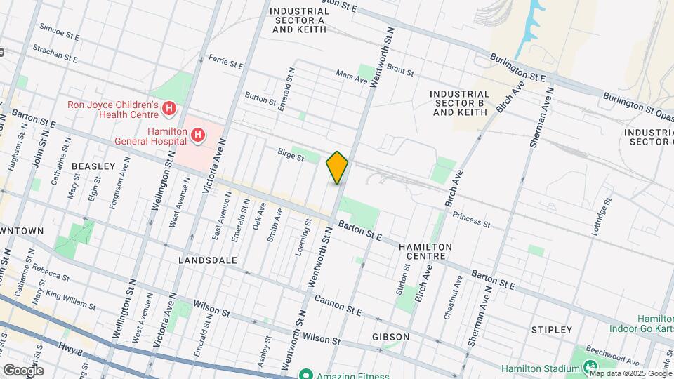 281 Wentworth St N Map and Location Details