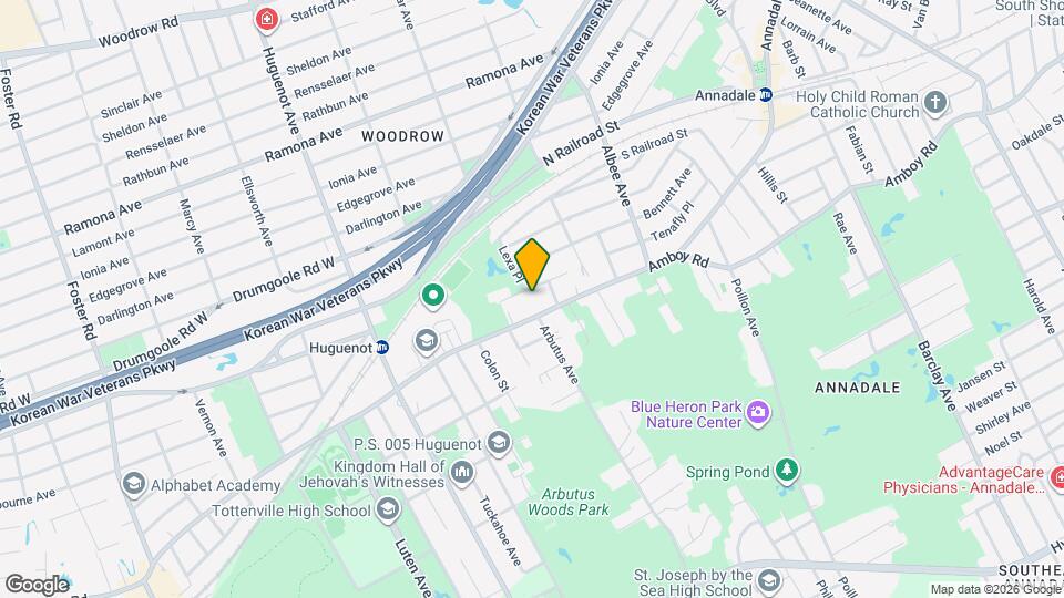 114 Collyer Ave Map and Location Details