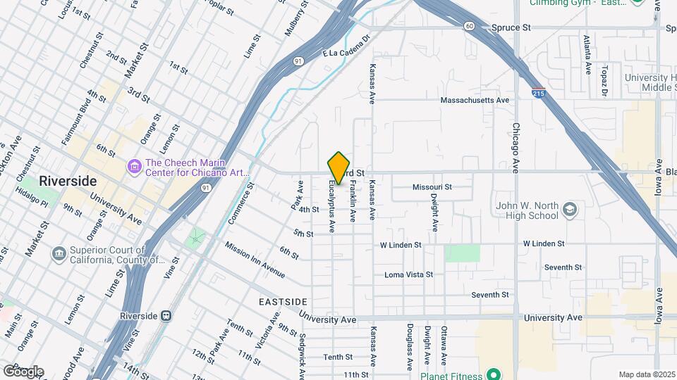 3342 Eucalyptus Ave Map and Location Details