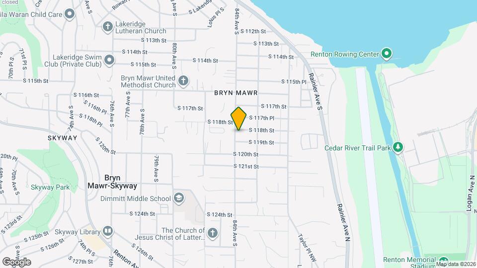 8405 S 118th St Map and Location Details