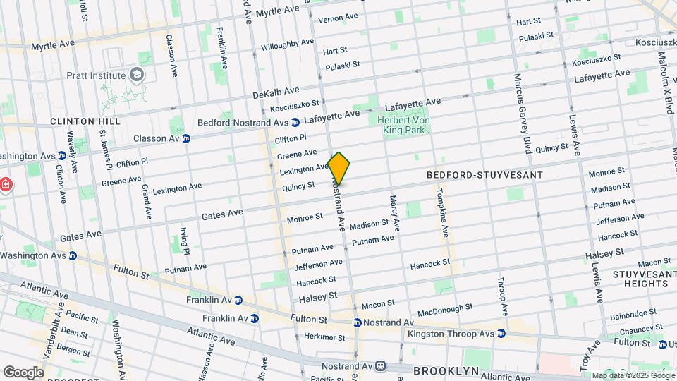 Nostrand Avenue Map and Location Details