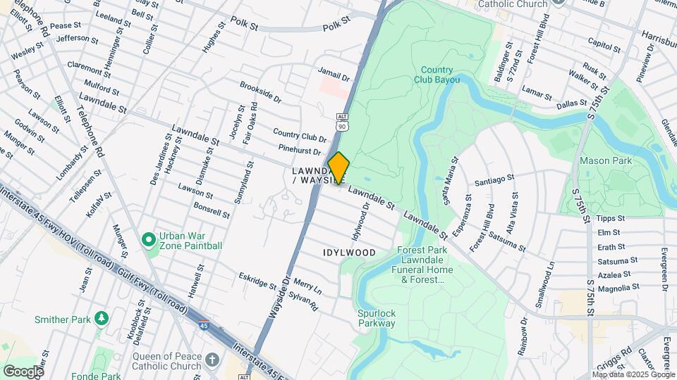 6630 Lawndale St, Unit 4 Mapa y Detalles de la Ubicación