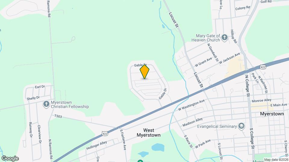 322 Meadow View Dr Mapa y Detalles de la Ubicación