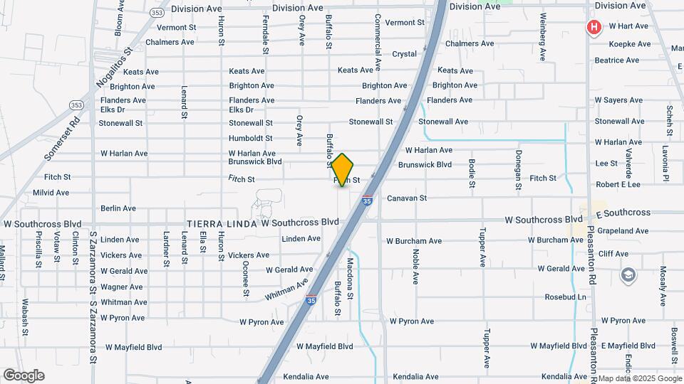 2018 Buffalo St Mapa y Detalles de la Ubicación