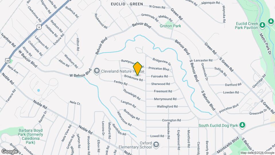 3697 Brinkmore Rd Map and Location Details