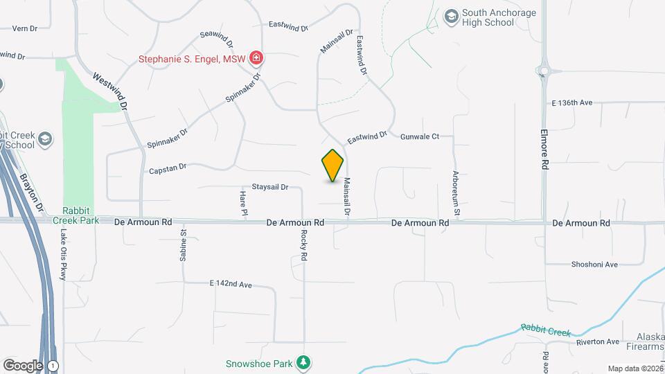 13856 Mainsail Dr Map and Location Details