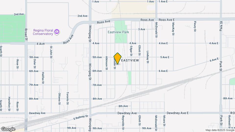 1149 Broder St Map and Location Details