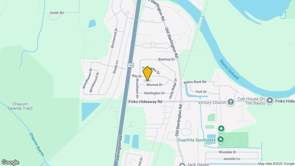 207 Monroe Dr Mapa y Detalles de la Ubicación