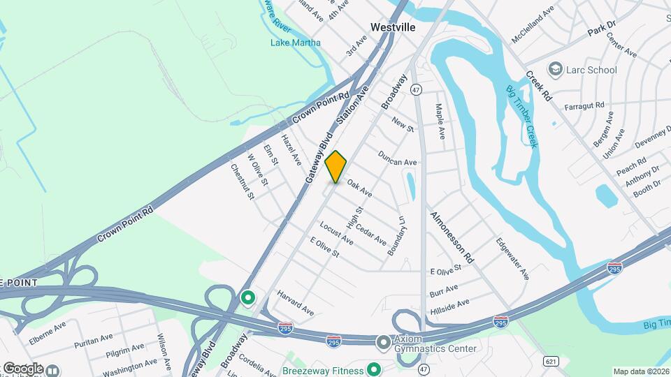 615 Broadway Map and Location Details