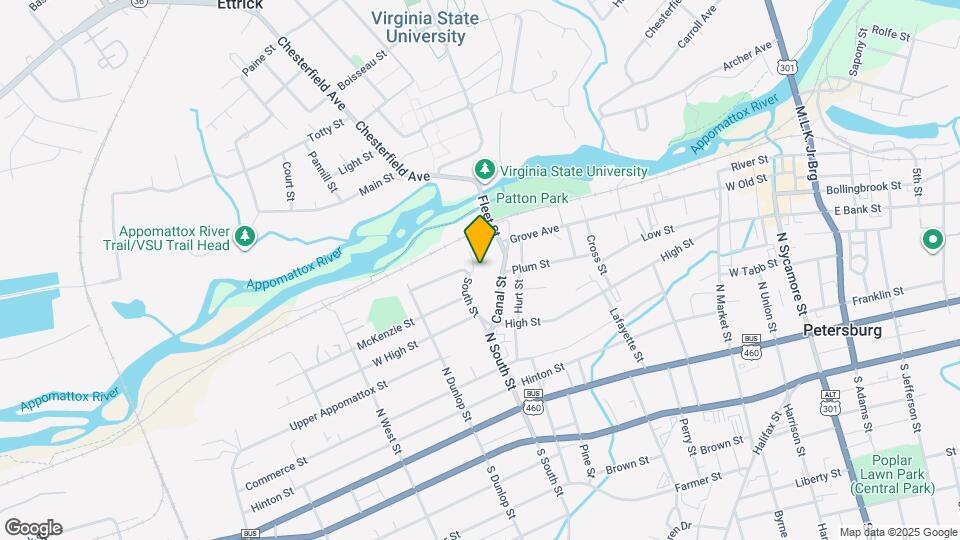 605 N South St Mapa y Detalles de la Ubicación