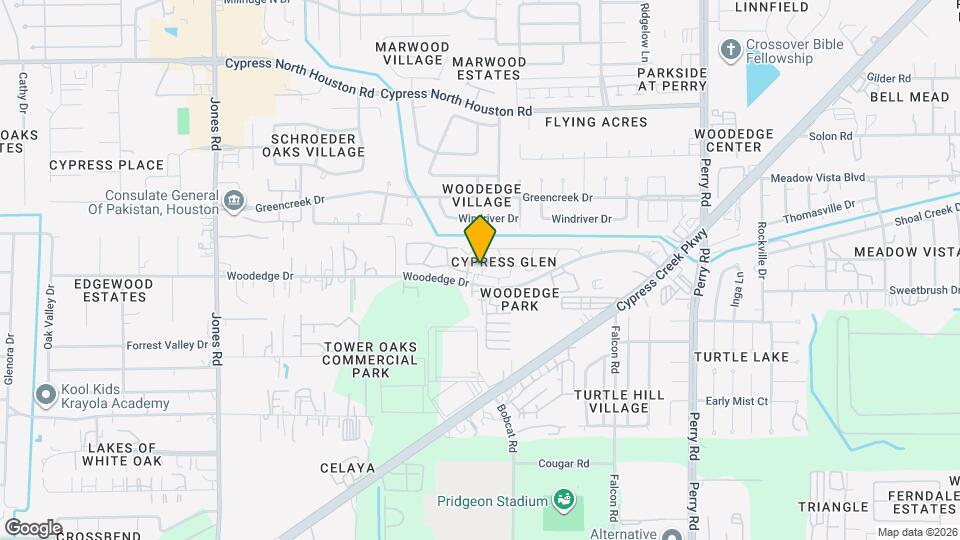 11703 Emerald Hill Dr Map and Location Details