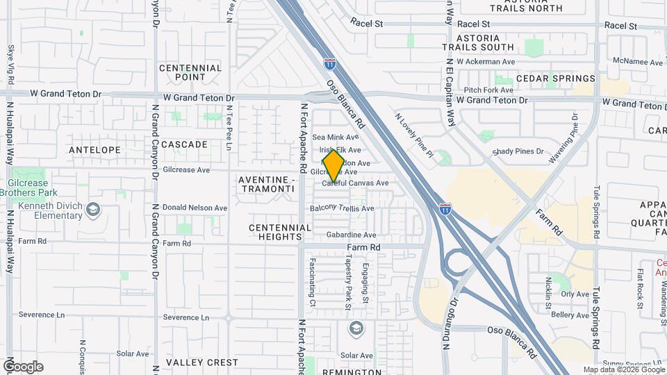 9112 Pearl Cotton Ave Map and Location Details