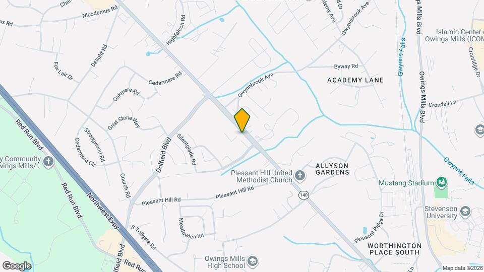 11130 Hollowbrook Rd Map and Location Details