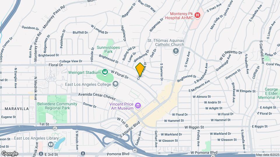 1179 College View Dr Mapa y Detalles de la Ubicación