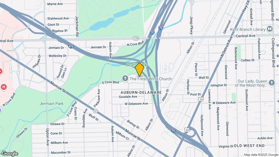 1303 S Cove Blvd Map and Location Details