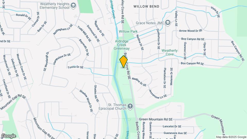 1503 Cobblestone Cir SE Map and Location Details