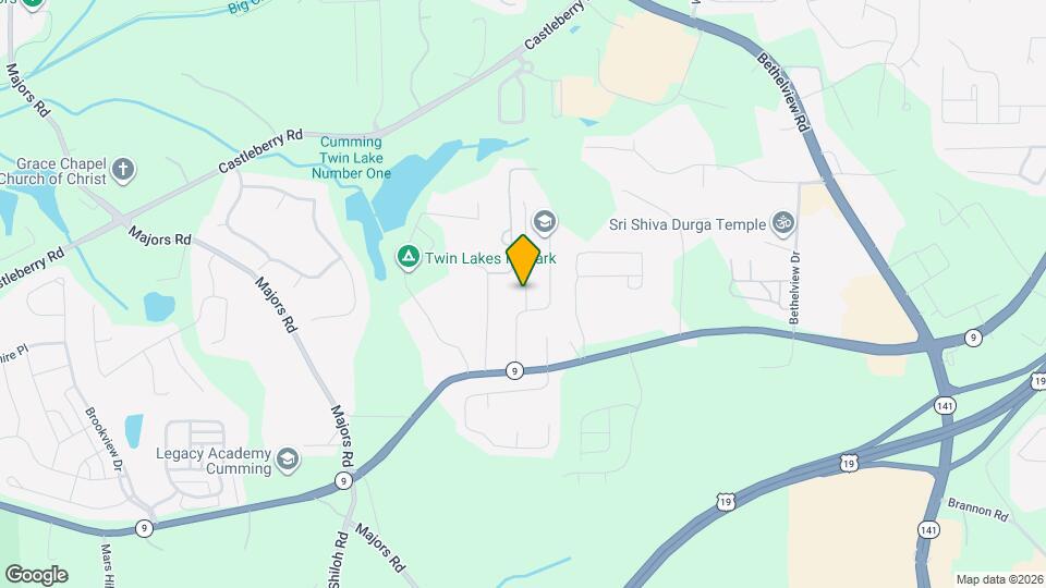 2915 Greyhawk Ln Map and Location Details