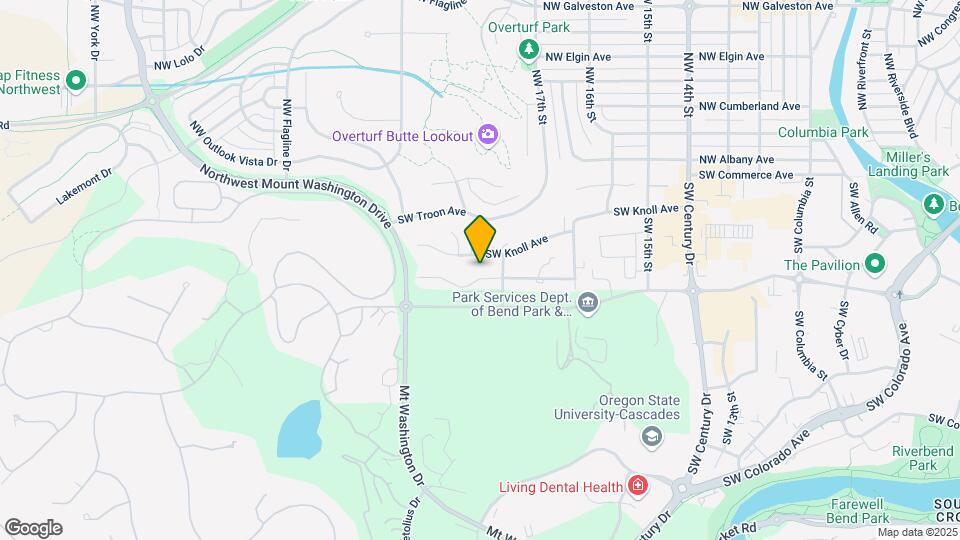 1832 SW Forest Ridge Ave Map and Location Details
