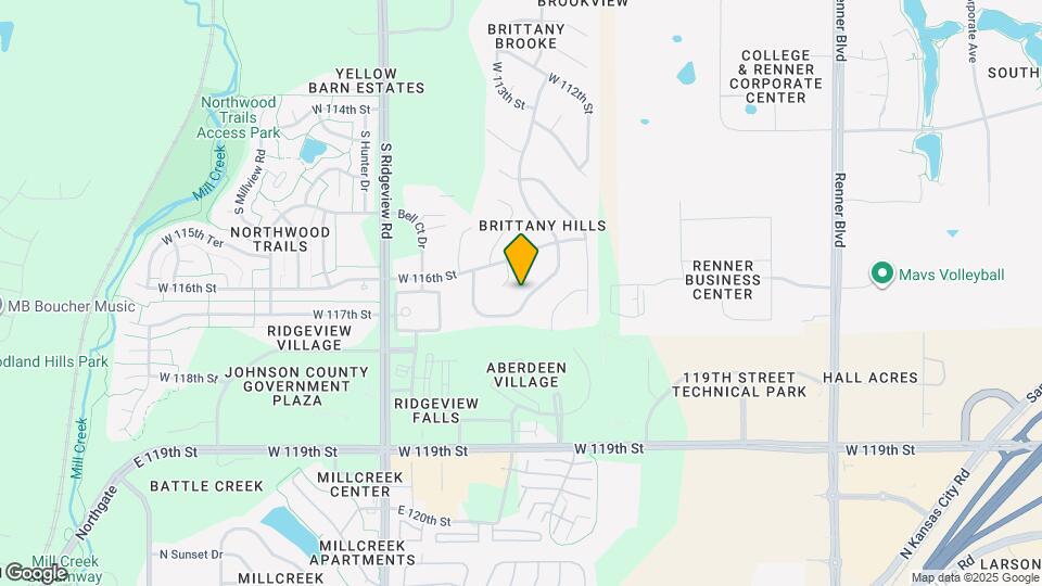 11632 S Penrose St Map and Location Details