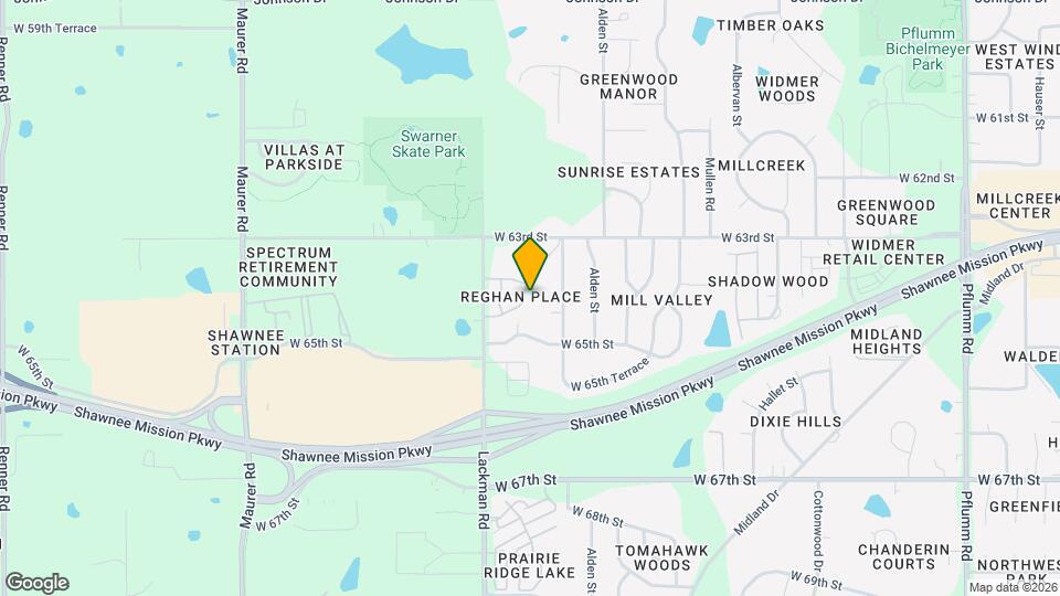 6411 Darnell St Map and Location Details