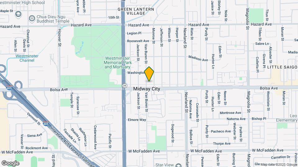 14942 Van Buren St Map and Location Details