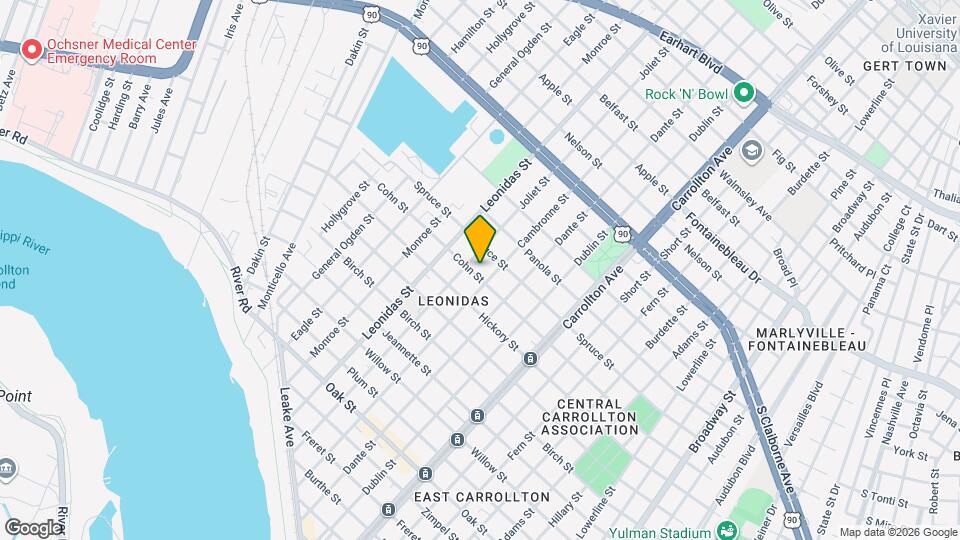 8421 Cohn St Map and Location Details