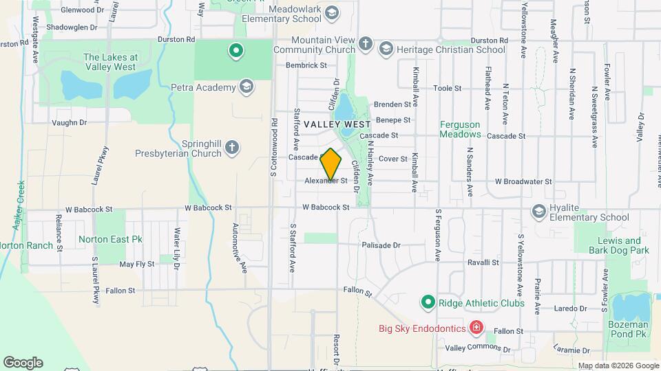 4492 Alexander St Map and Location Details