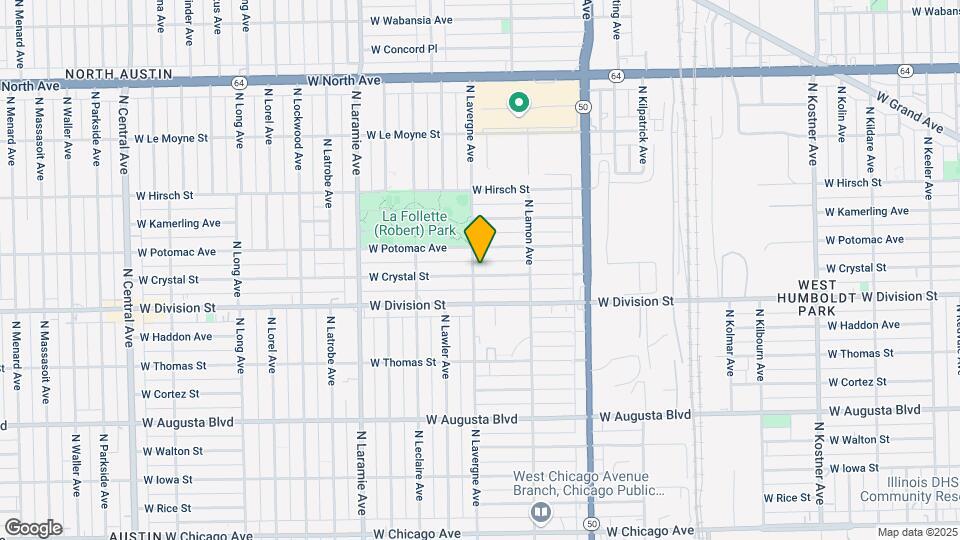 4956 W Crystal St Map and Location Details