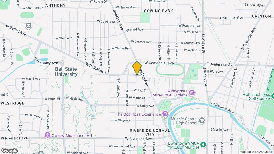 927 W Bethel Ave Map and Location Details