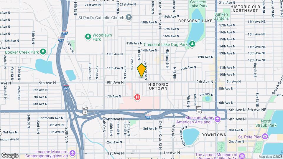 1071 9th Ave N Map and Location Details