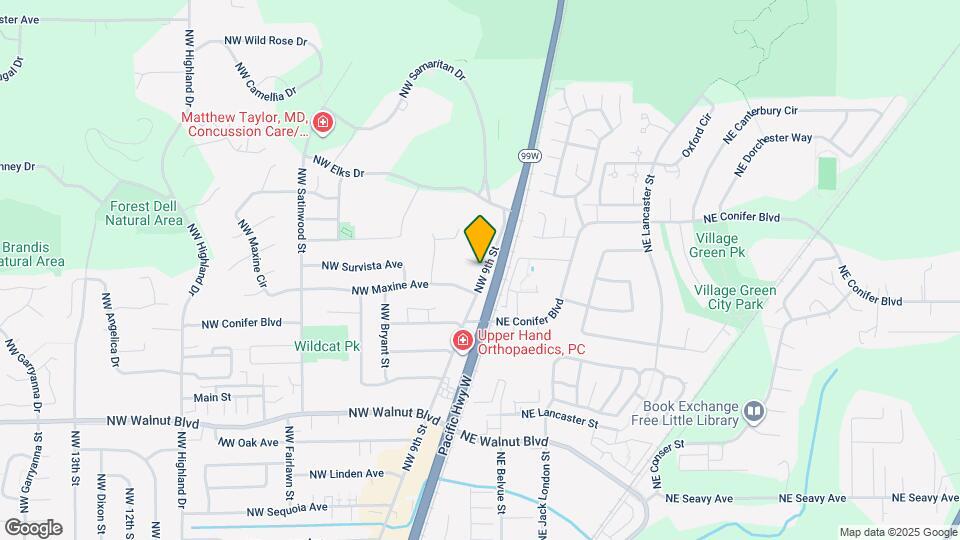 3124 NW 9th St Map and Location Details