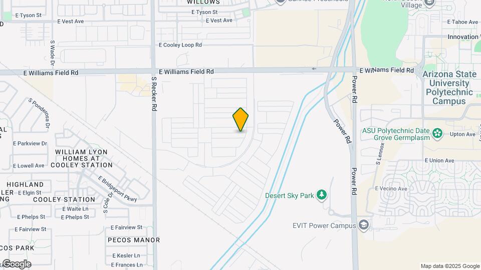 4350 E Jesse St Map and Location Details