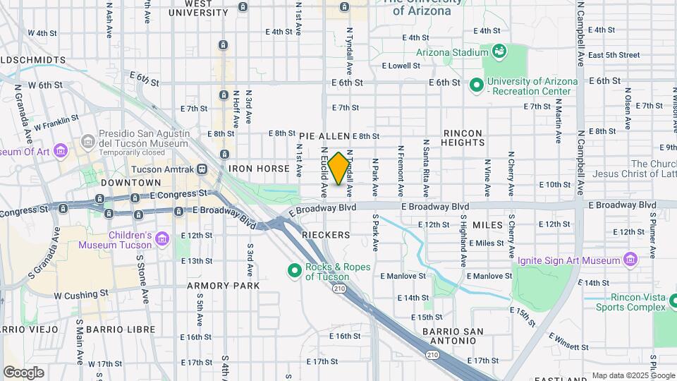 The Alamo Apartments Map and Location Details