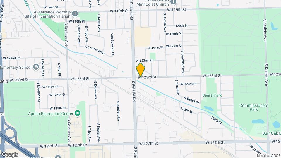 3901 W 123rd St Map and Location Details