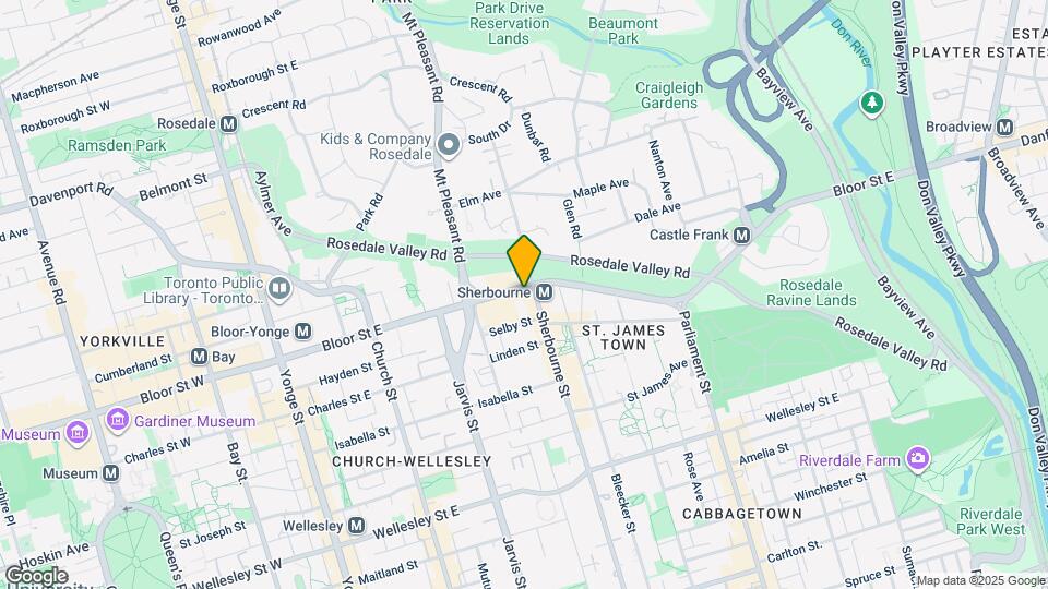 409 Bloor St E Map and Location Details