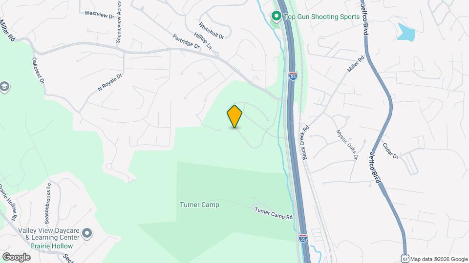 5381 Lakewood Terrace Map and Location Details