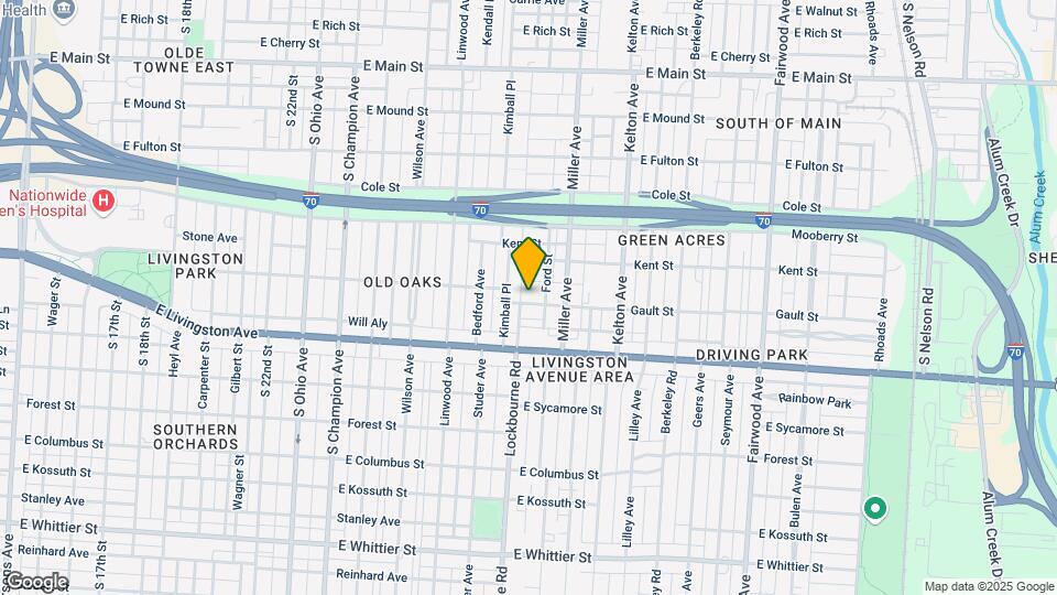 1320-1322-1322 Gault St Map and Location Details