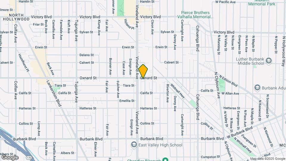 10940 Oxnard St, Unit 10942.5 Map and Location Details