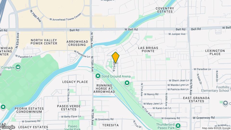 16301 N 73rd Dr Map and Location Details