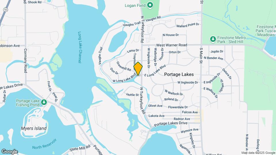 3012-3038 N Turkeyfoot Rd Mapa y Detalles de la Ubicación
