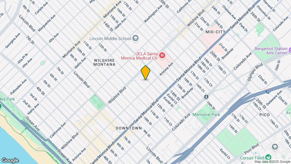 1244 Euclid St Mapa y Detalles de la Ubicación