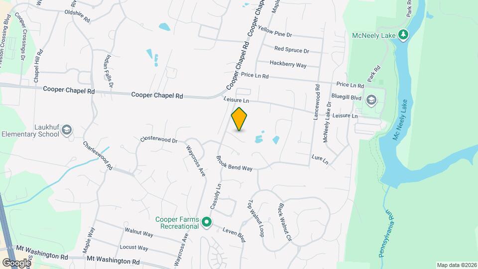 11111 Meadow Chase Ct Mapa y Detalles de la Ubicación