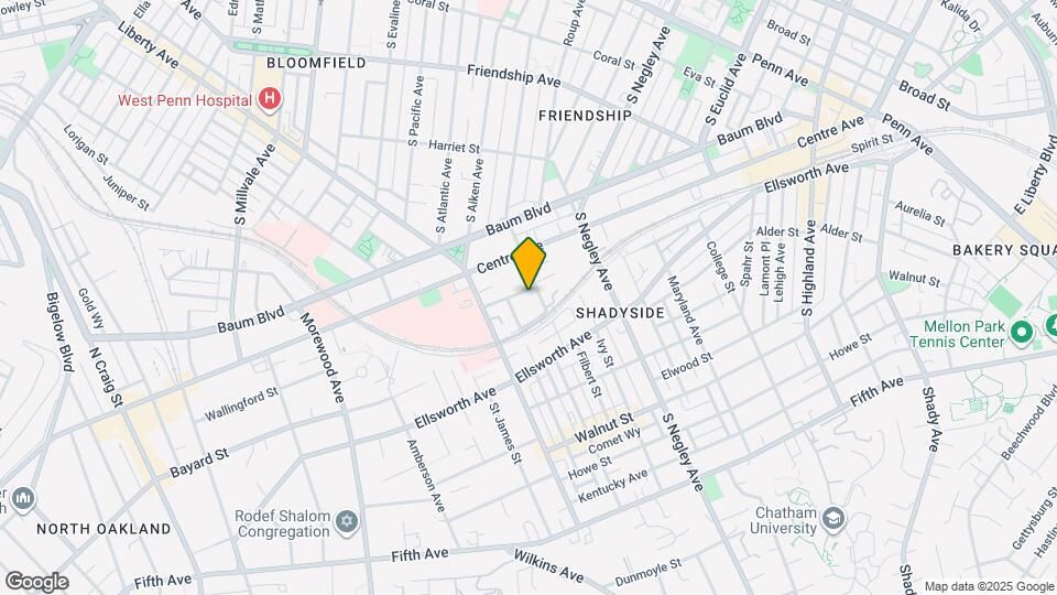 5444 Claybourne St Map and Location Details