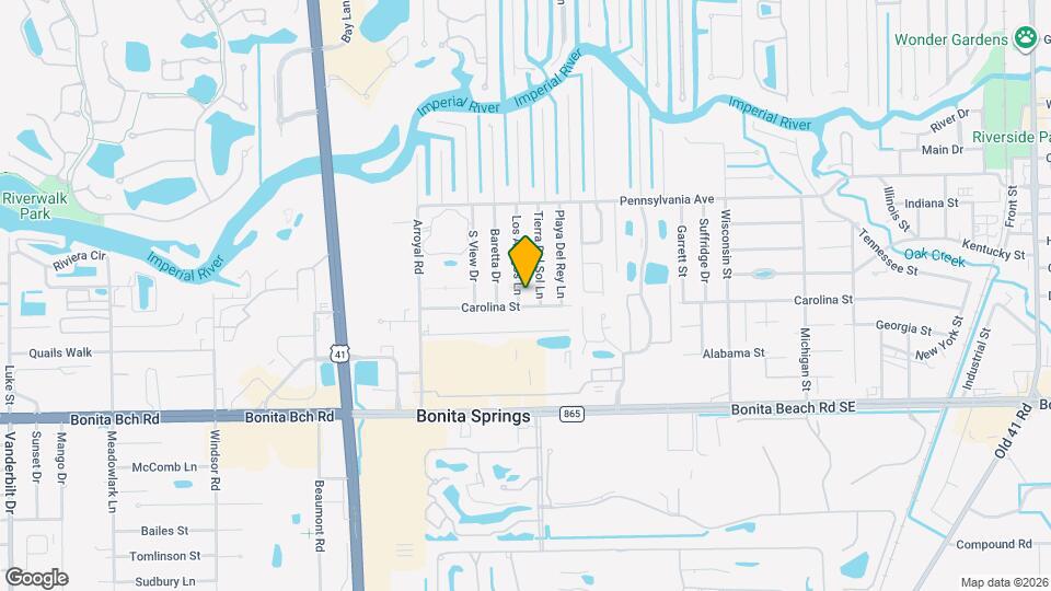 27673 Los Amigos Ln Map and Location Details