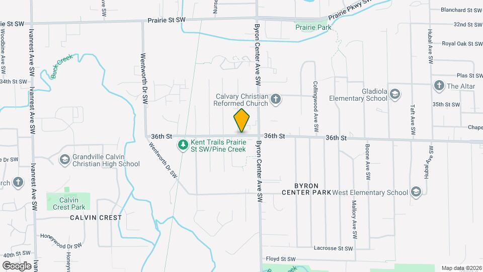 2424 36th St SW Map and Location Details