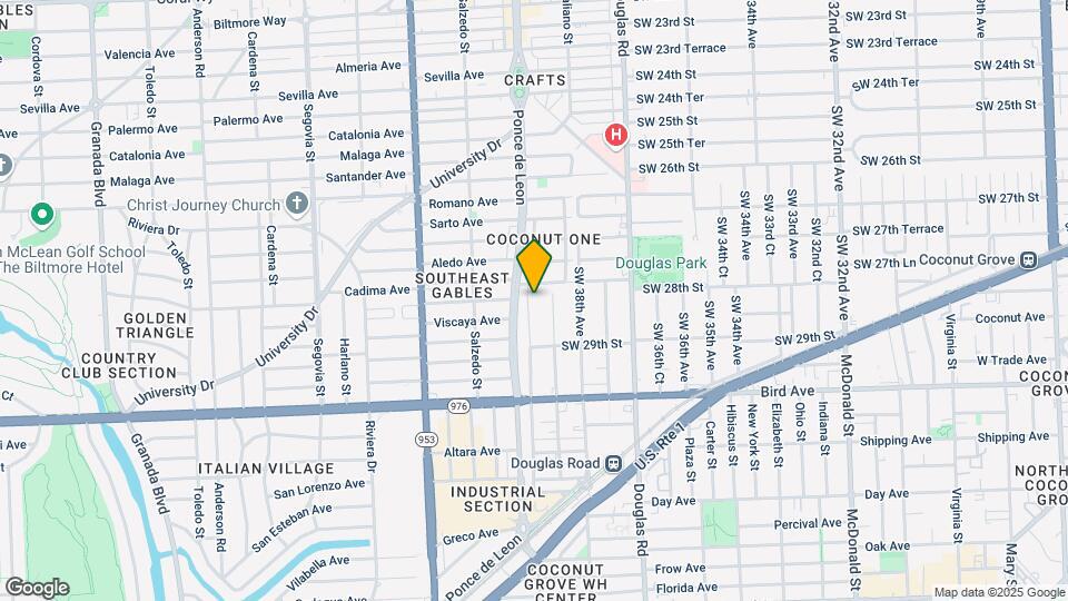 2817 SW 39th Ave Map and Location Details