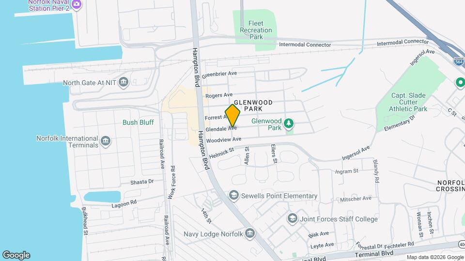 201 Glendale Ave Map and Location Details