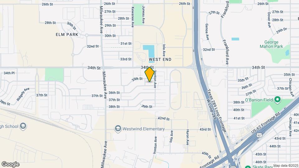 6126 36th St Map and Location Details