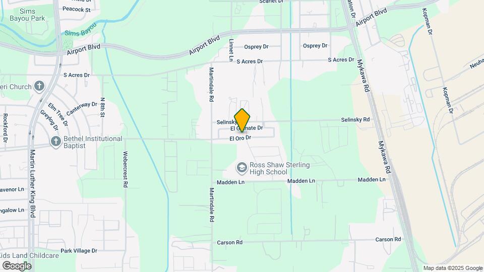 6159 El Oro Dr Map and Location Details