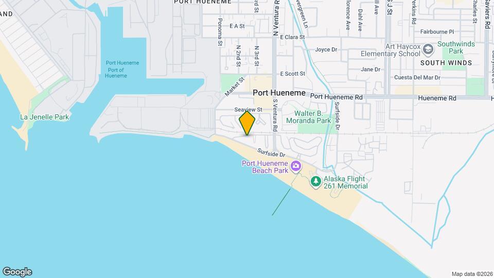 236 E Surfside Dr Map and Location Details